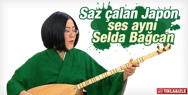 Japon gelin Asako Uyan Sunam türküsünü söyledi -İZLE