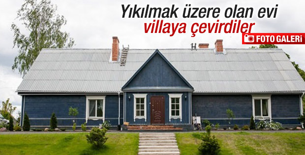 Restorasyonuna hayran kalınan ev