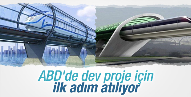 Tüplü ulaşım Hyperloop için ilk adım atılıyor