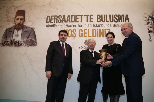 Sultan II. Abdülhamid Han’ın torunları İstanbul'da buluştu