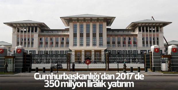 Cumhurbaşkanlığı yatırım programı belirlendi
