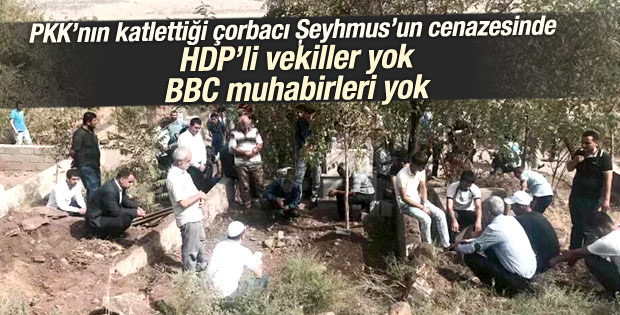 PKK saldırısında ölen Şeyhmus toprağa verildi