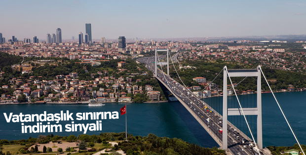 Vatandaşlık sınırına indirim sinyali