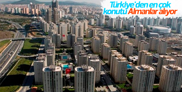 Almanlar Türkiye'den konut alıyor