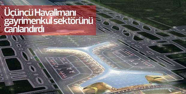 Üçüncü Havalimanı gayrimenkul sektörünü canlandırdı