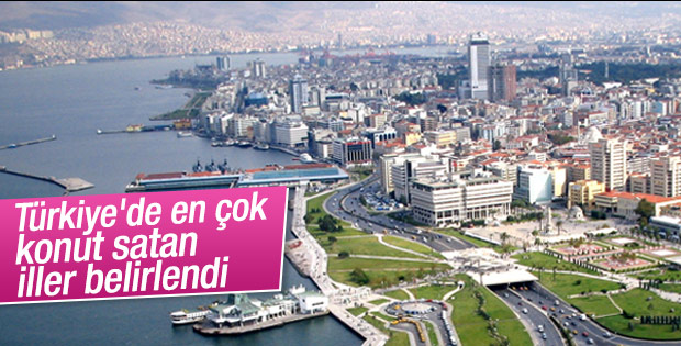 İzmir'de mayıs ayında 6 bin konut satıldı