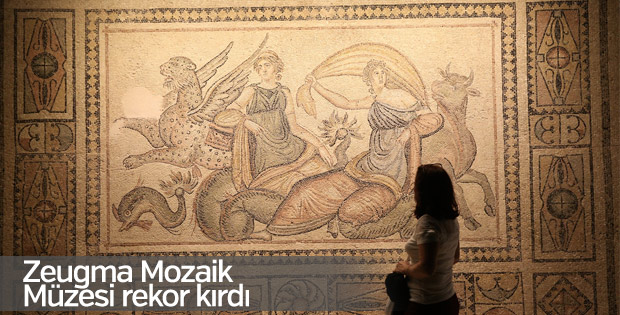 Zeugma Mozaik Müzesi rekor kırdı