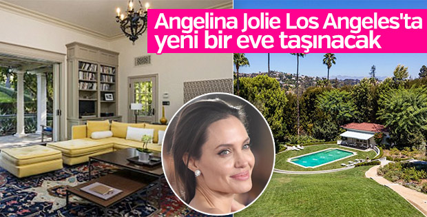 Angelina Jolie Los Angeles'ta yeni bir eve taşınacak