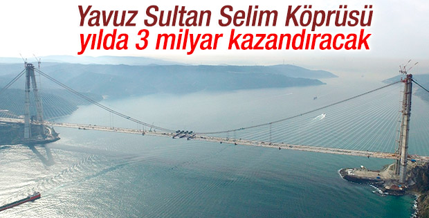 3. Köprü'den 15 bin TIR geçecek