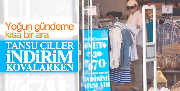 Eski Başbakan Tansu Çiller tatilde