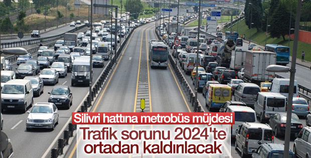 Büyükçekmece- Silivri hattına metrobüs müjdesi