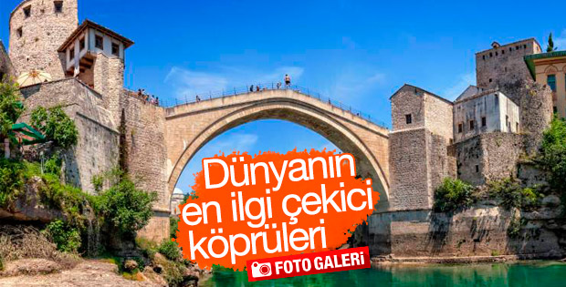 Mimarisiyle büyüleyen köprüler