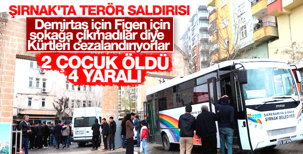 Şırnak'ta patlama: 2 çocuk öldü