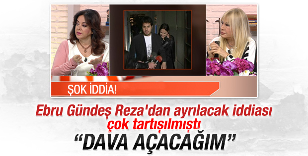 Ebru Gündeş'ten boşanma açıklaması