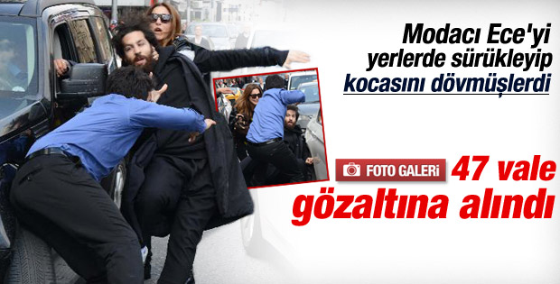 Ece Sükan'ın eşini döven valelere gözaltı