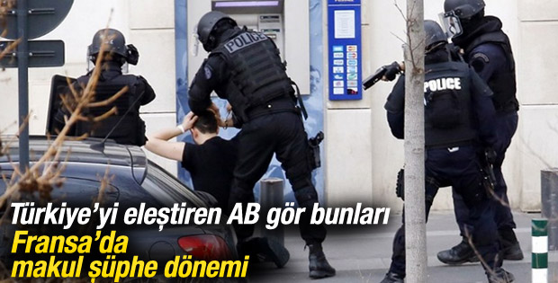 Fransa'da polisin sert müdahalelerine tepki yok