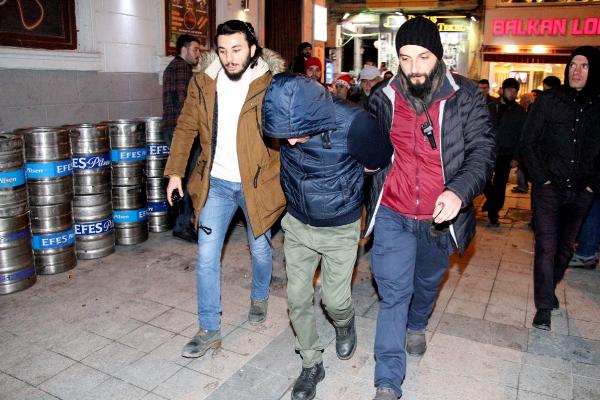 İstiklal Caddesi'nde taciz gözaltısı