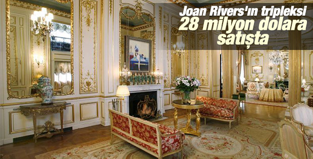 Joan Rivers'ın tripleksi 28 milyon dolara satışta