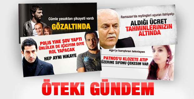 Türkiye'nin öteki gündemi