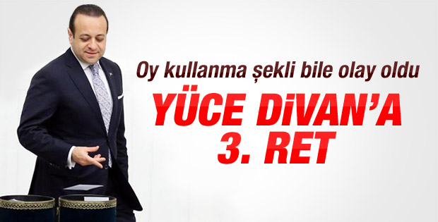 Egemen Bağış Yüce Divan'a gitmeyecek