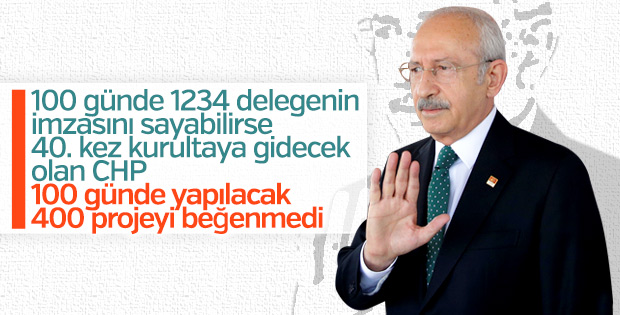 Kemal Kılıçdaroğlu 100 günlük eylem programını beğenmedi