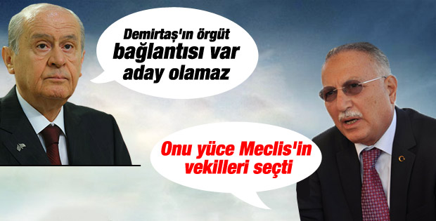 Bahçeli'nin Demirtaş eleştirisine İhsanoğlu'ndan yanıt İZLE