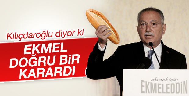 Kılıçdaroğlu İhsanoğlu'yla çalışmaktan pişman değil