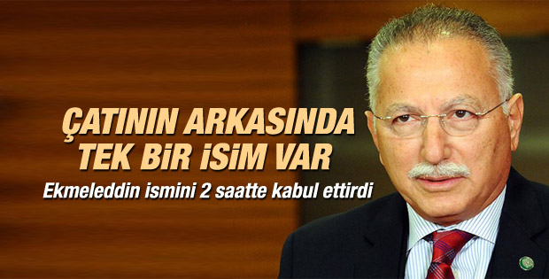 İhsanoğlu'nu Kemal Derviş önerdi