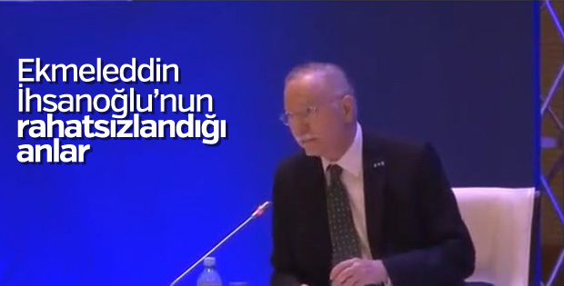 Ekmeleddin İhsanoğlu'nun kalp krizi geçirdiği anlar