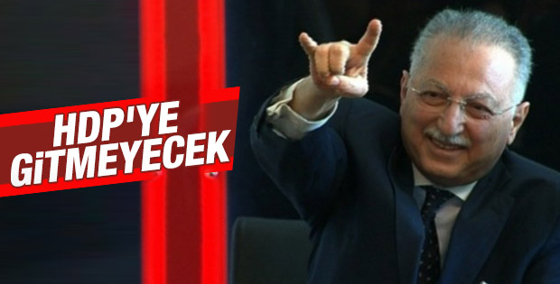 Ekmeleddin İhsanoğlu HDP'ye gitmeyecek