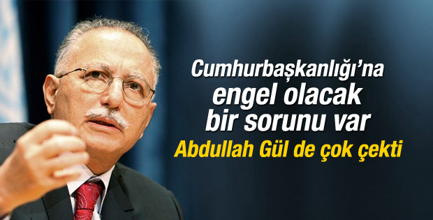Ekmeleddin İhsanoğlu’nun da kulağı problemli çıktı