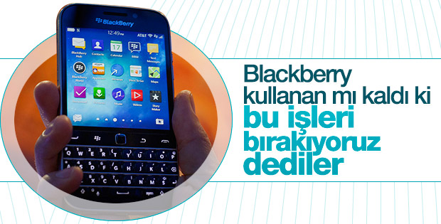 Blackberry akıllı telefon üretmeyecek