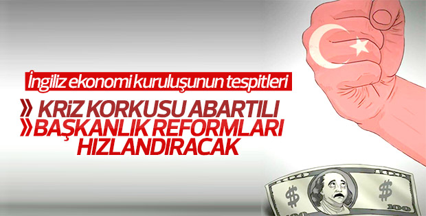 İngiliz ekonomi kuruluşunun Türkiye notları