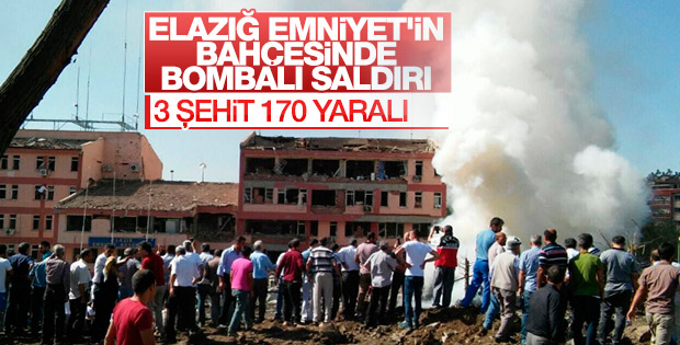 Elazığ'da patlama