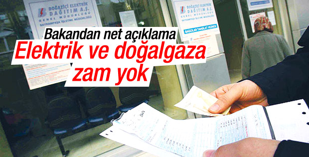 Bakan Yıldız'dan elektrik ve doğalgaz hakkında açıklama