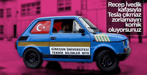 Hurda araçtan elektrikli otomobil ürettiler