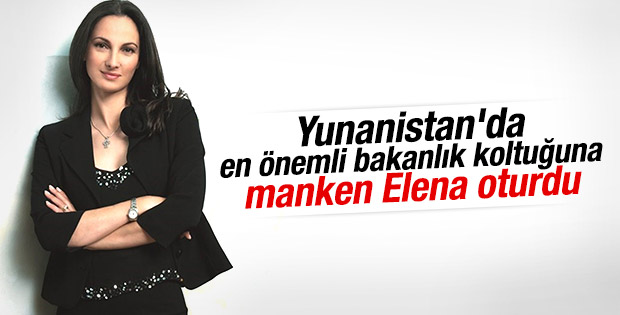 Yunanistan'ın yeni Turizm Bakanı Elena Kuntura
