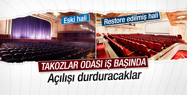 Mimarlar Odası Emek Sineması'nın açılışını engelleyecek