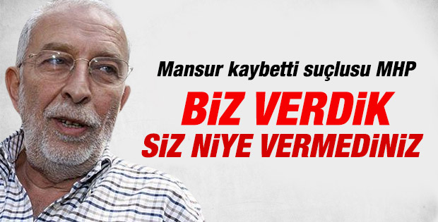 Çölaşan: Siz de CHP'ye verseydiniz kazanırdık