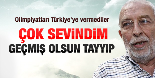 Çölaşan'ın olimpiyat sevinci: Geçmiş olsun Tayyip