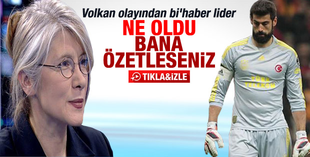 Emine Ülker Tarhan Volkan Demirel sorusunu cevaplayamadı