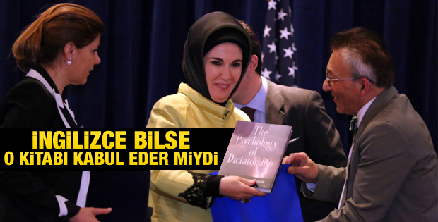 ABD'de Emine Erdoğan'a hediye edilen kitap