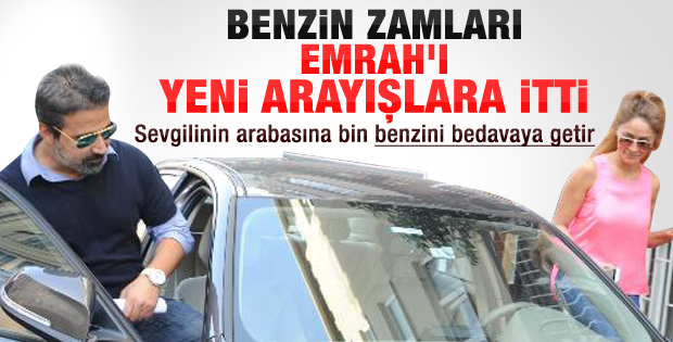 Emrah yeni sevgilisiyle görüntülendi