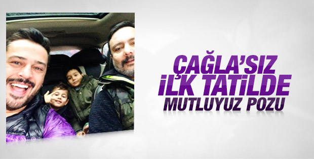 Çağla ile Emre tatilleri de ayırdı