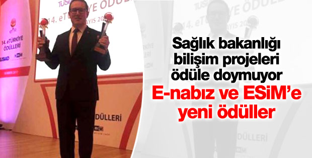E-Nabız ve ESİM ikinci kez e-Devlet Ödülü kazandı