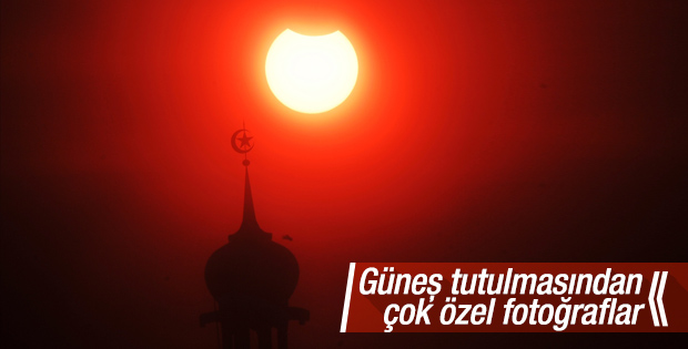 Endonezya'da 33 yıl sonra güneş tutulması izlendi