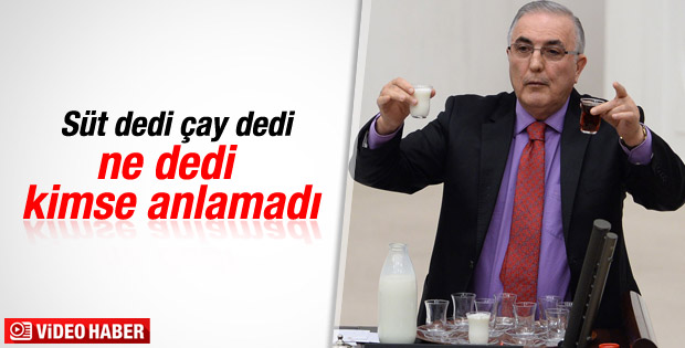 Ensar Öğüt'ün Meclis'te yaptığı çay-süt hesabı karıştı