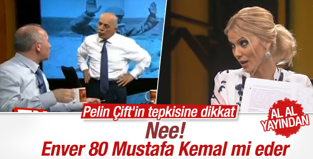 Canlı yayında Mustafa Kemal mi Enver Paşa mı tartışması