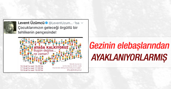 Levent Üzümcü'den yine provokatif çağrı
