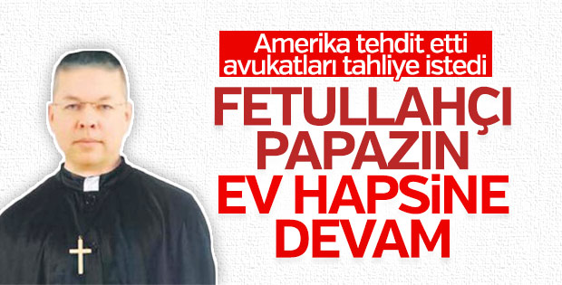 ABD'li rahip Brunson için yapılan itiraza ret